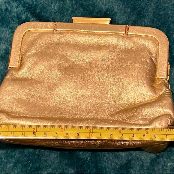 Prada Metallic Gold Clutch - Picture 7 of 8